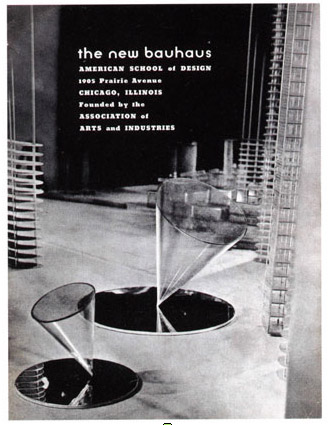 László Moholy-Nagy, School prospectus "the new bauhaus", Chicago 1937/1938