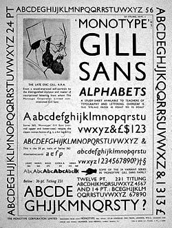 Gill Sans