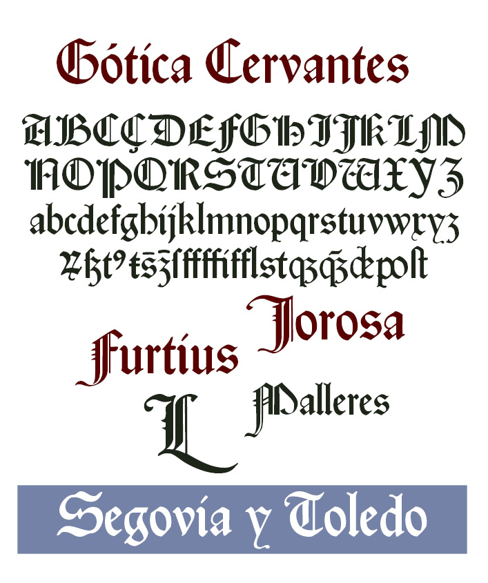 Gótica Cervantes, digitalizada