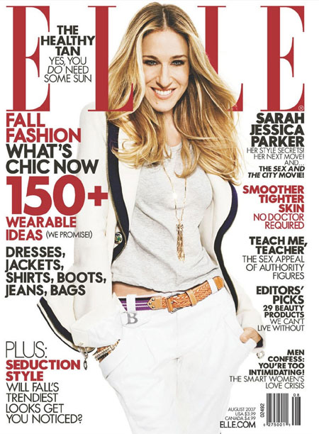 ELLE capa de revista 2007