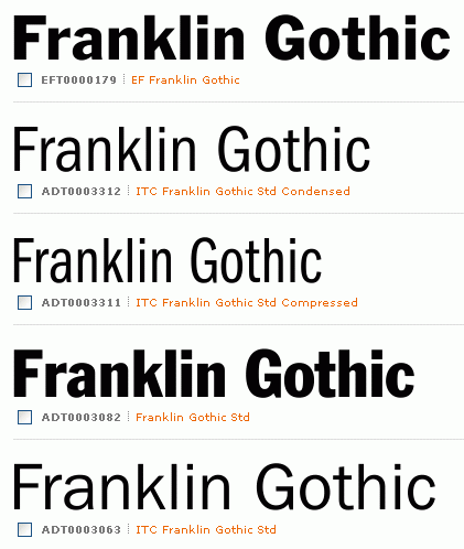 Franklin Gothic